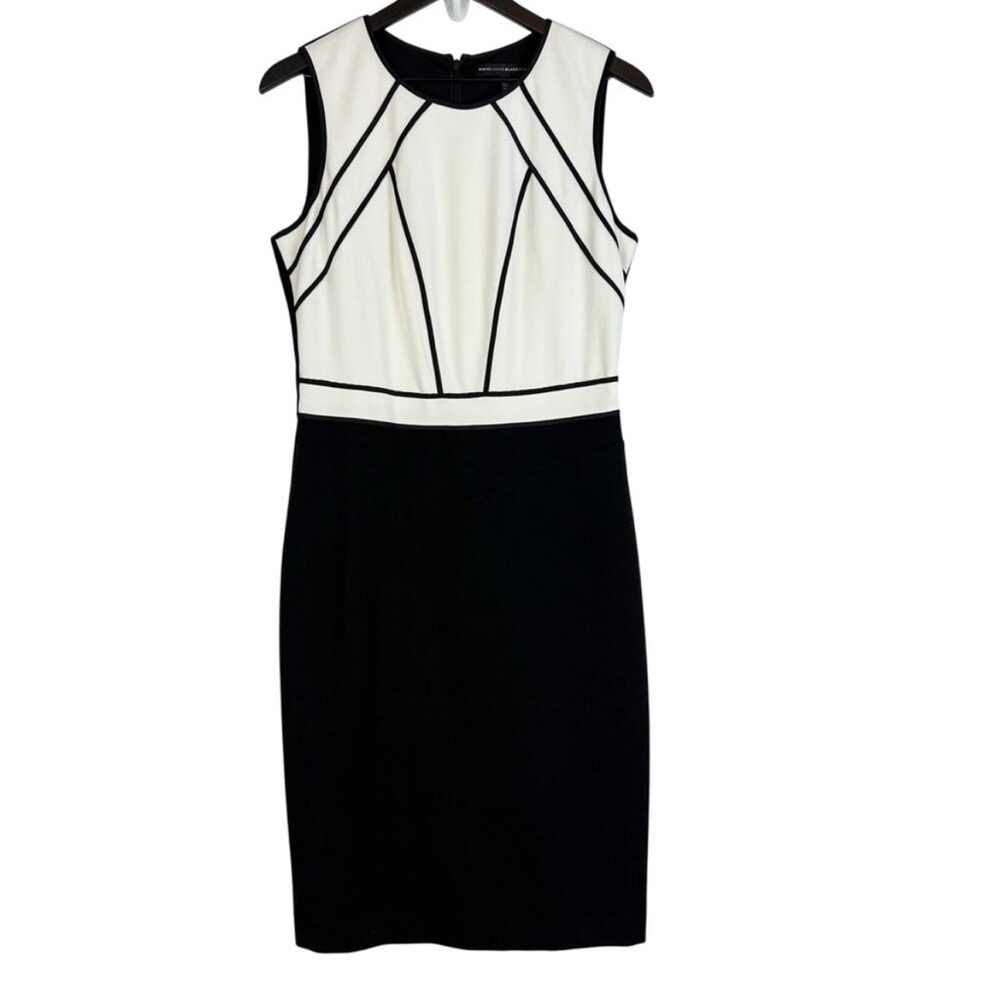 White House Black Market, Dress, Black/White, Size 00